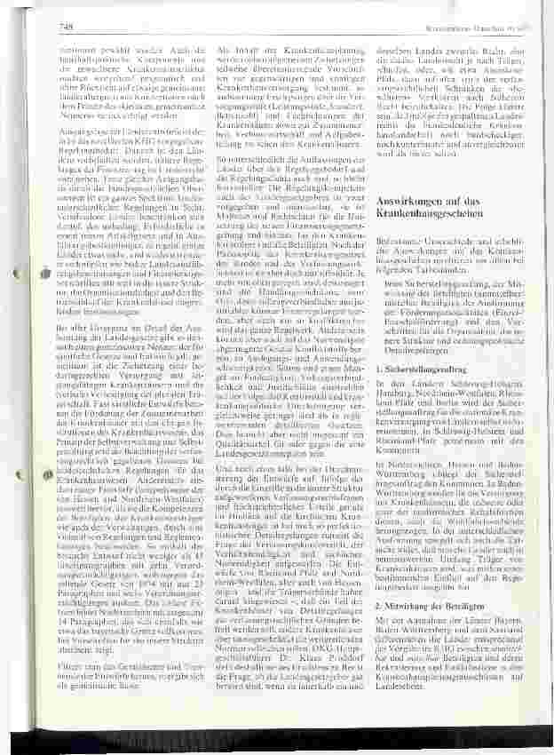 Vorschauseite 3: Die Krankenhausgesetze der Länder und ihre Auswirkungen
