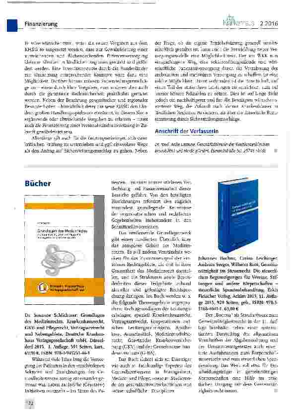 Vorschauseite 4: Vom Sicherstellungszuschlag zur Strukturumbauhilfe