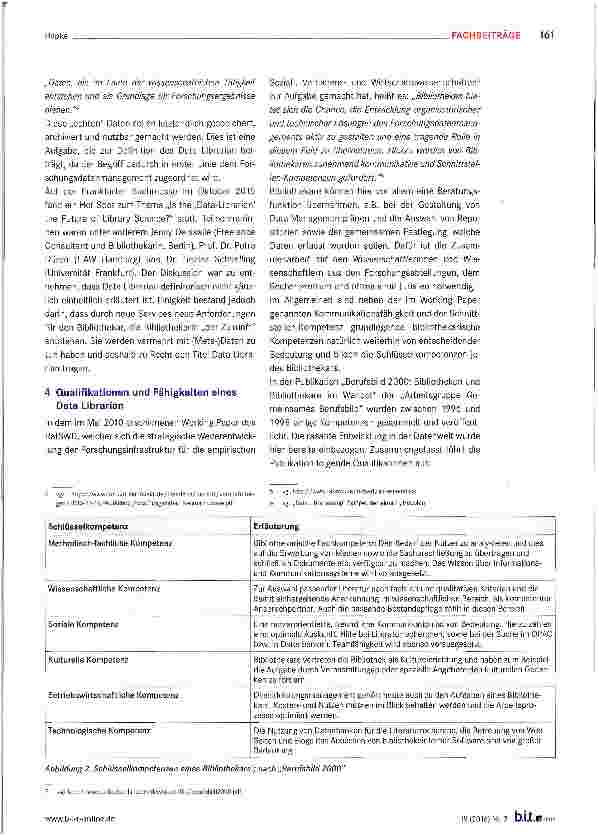 Vorschauseite 3: Data Librarian: Das moderne Berufsbild