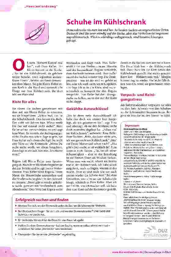 Vorschauseite 1: Schuhe im Kühlschrank