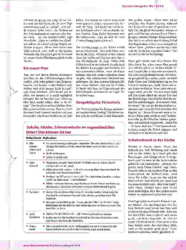 Vorschauseite 2: Schuhe im Kühlschrank