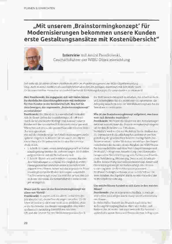 Vorschauseite 1: Mit unserem Brainstormingkonzept Für Modernisierungen bekommen unsere Kunden erste Gestaltungsansätze mit Kostenübersicht