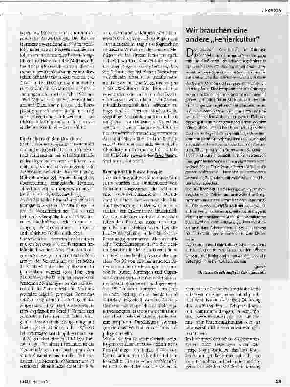 Vorschauseite 2: Wenn Arzte oder Pflegekräfte Fehler machen. ..