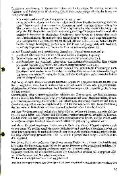 Vorschauseite 3: Die Rentabilität des Krankenbettes