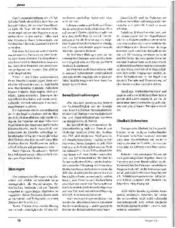 Vorschauseite 5: Postoperative Überwachung und pflegerische Aspekte im Aufwachraum
