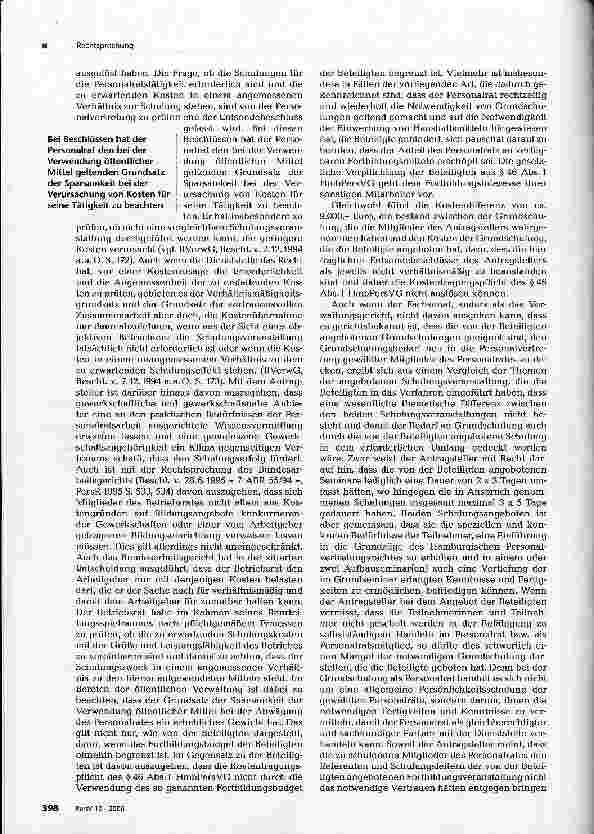 Vorschauseite 3: Beschränkung von Kosten einer Grundschulung