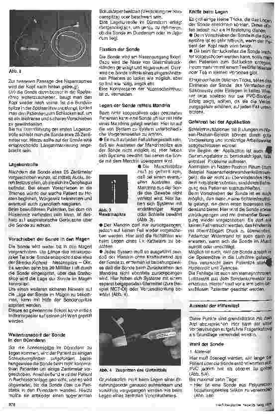 Vorschauseite 2: Die enterale Ernährung aus Sicht des Pflegepersonals