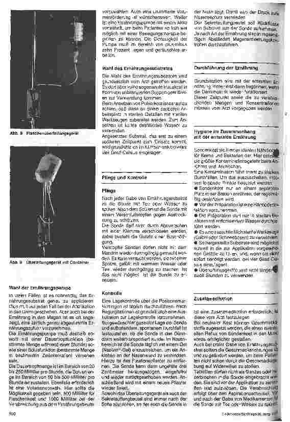 Vorschauseite 4: Die enterale Ernährung aus Sicht des Pflegepersonals