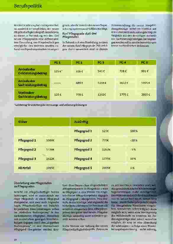 Vorschauseite 2: Das Zweite Pflegestärkungsgesetz -Neuerungen und Auswirkungen