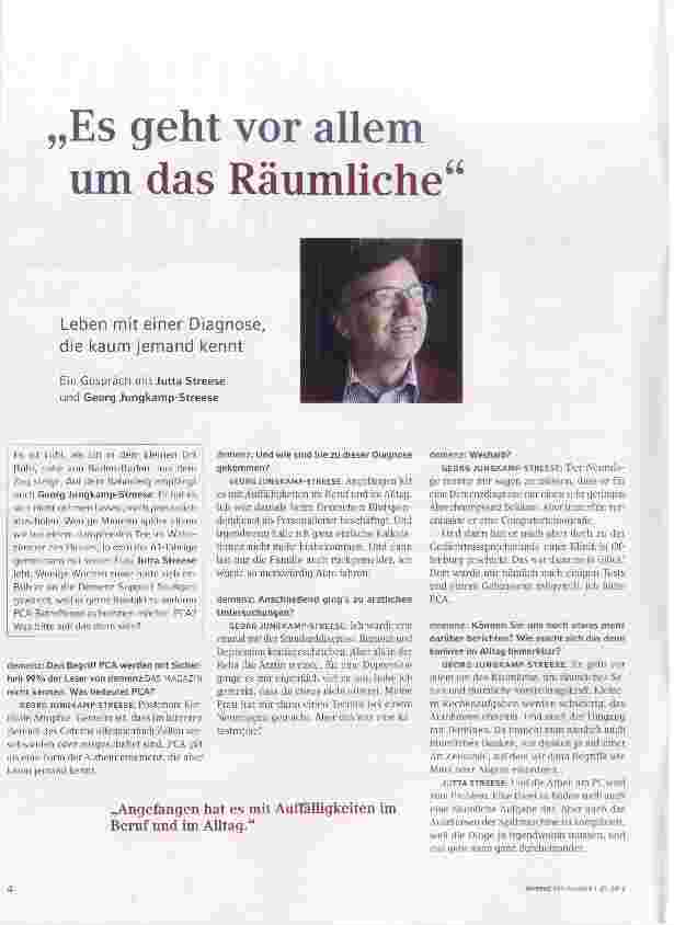Vorschauseite 1: Es geht vor allem um das Räumliche