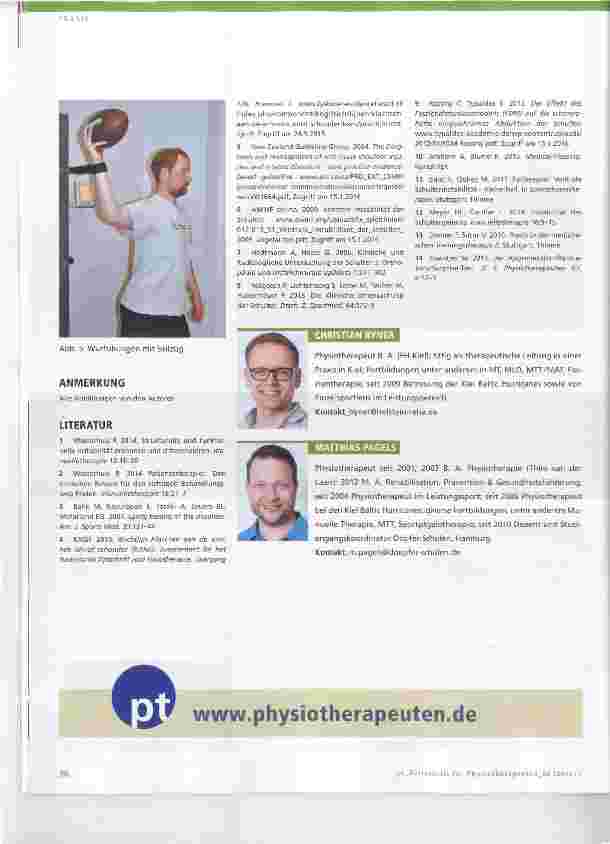Vorschauseite 5: Schulterschmerz beim Werfen