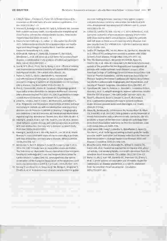 Vorschauseite 3: Koronarerkrankungen - aktuelle Momentaufnahme in Deutschland