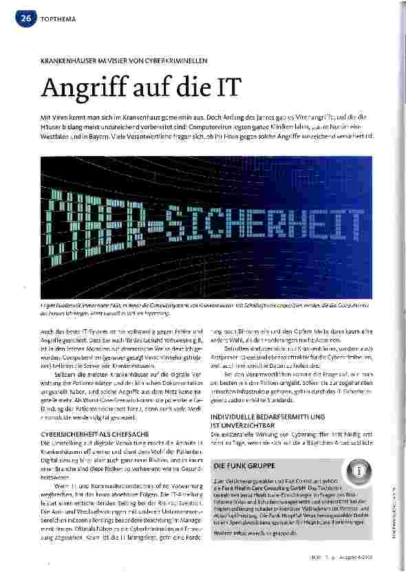 Vorschauseite 1: Angriff auf die IT