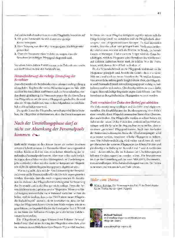 Vorschauseite 2: Die Reform und die Folgen