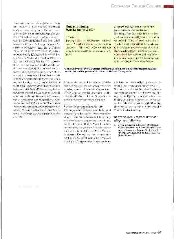 Vorschauseite 2: Debridement bei Ulcus cruris venosum