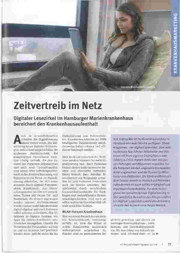 Vorschauseite 1: Zeitvertreib im Netz