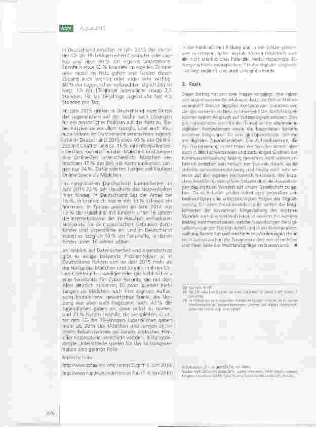 Vorschauseite 5: Soziale Arbeit im Zeichen der Digitalisierung