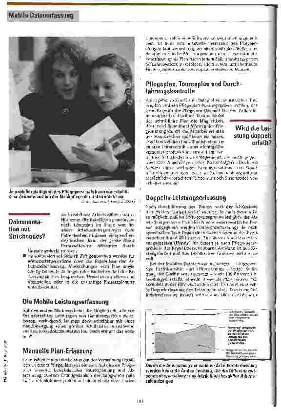 Vorschauseite 3: Lesezeichen Gedanken zur mobilen Arbeitszeitund Leistungserfassung