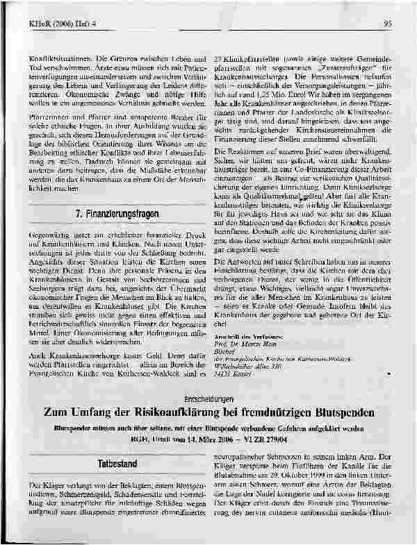 Vorschauseite 3: Kirche und Krankenhaus