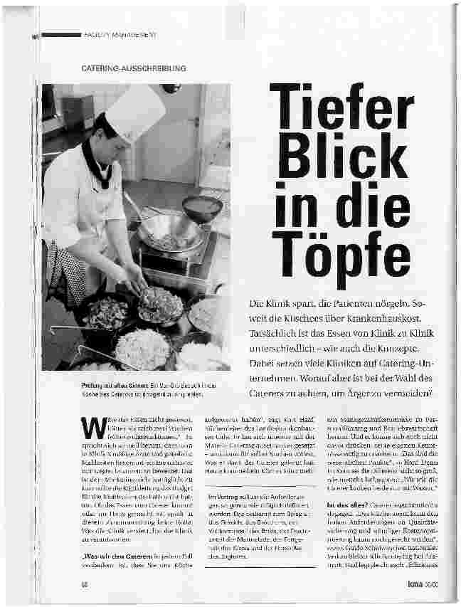 Vorschauseite 1: Tiefer Blick in die Töpfe