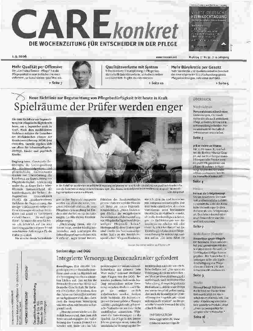 Vorschauseite 1: Spielräume der Prüfer werden enger
