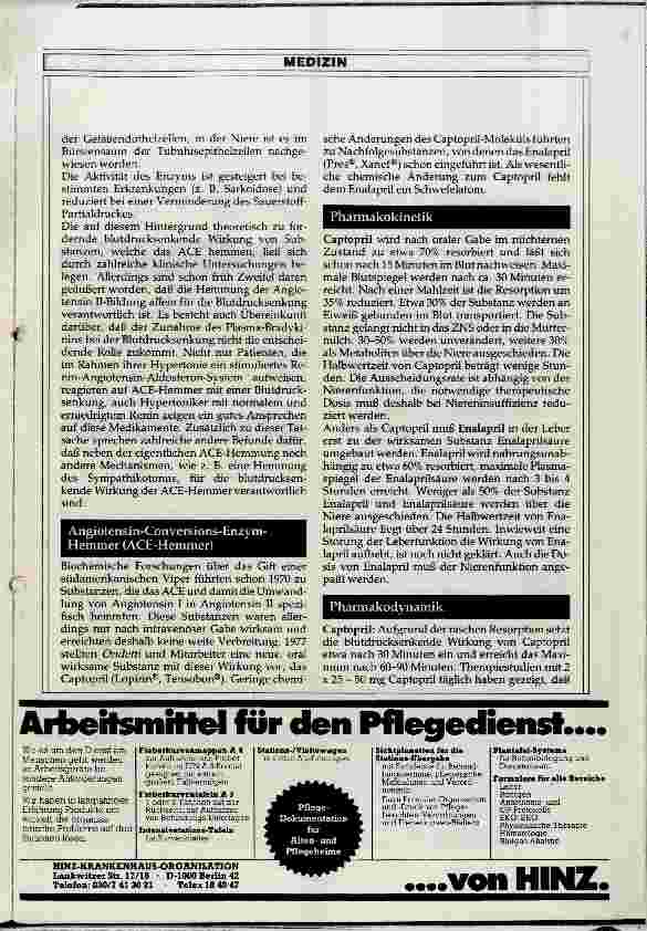 Vorschauseite 2: Was versteht man unter ACE-Hemmern?
