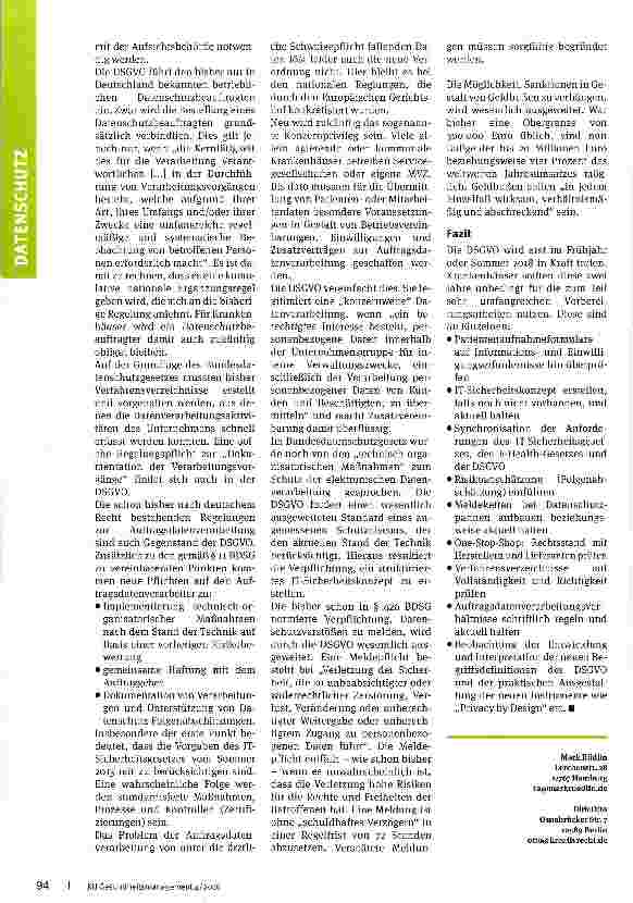 Vorschauseite 3: Das betrifft die Kliniken