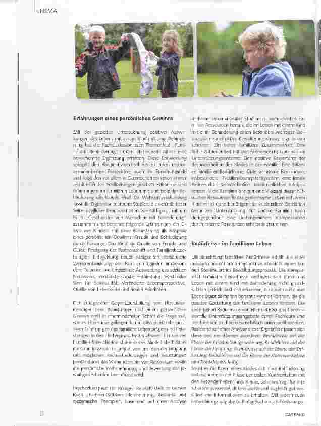 Vorschauseite 3: Leben im Spannungsfeld von Herausforderung und Zufriedenheit