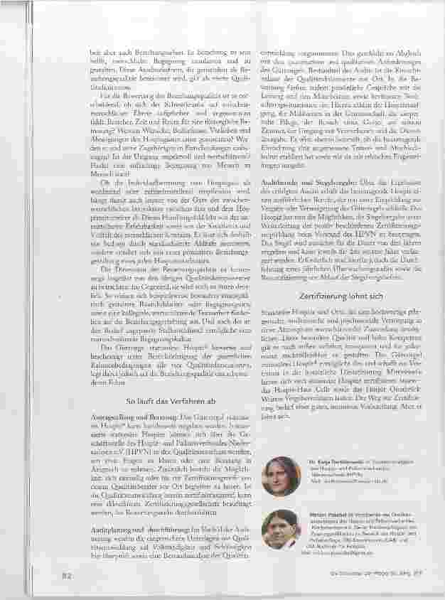 Vorschauseite 3: Hospiz-Qualität sichtbar machen