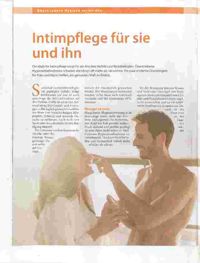 Vorschauseite 1: Intimpflege für sie und ihn