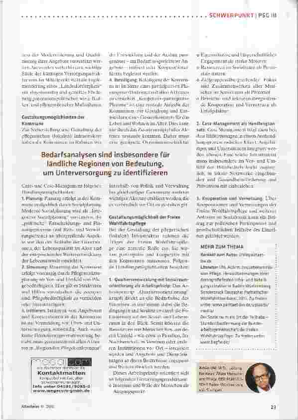 Vorschauseite 6: Teilhabe vor Ort sichern