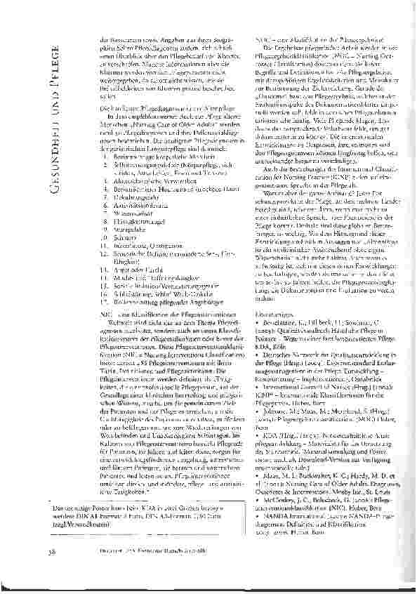 Vorschauseite 2: EIN NEUER WEG ZU MEHR PFLEGEQUALITÄTPFLEGEDIAGNOSEN ERMÖGLICHEN EINE EINHEITLICHE PFLEGESPRACHE