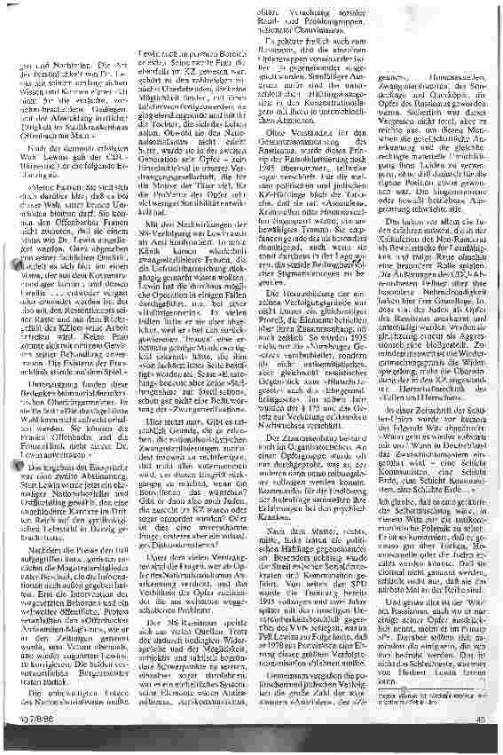 Vorschauseite 4: Das Schicksal jüdischer Ärzte in Deutschland Herbert Lewin