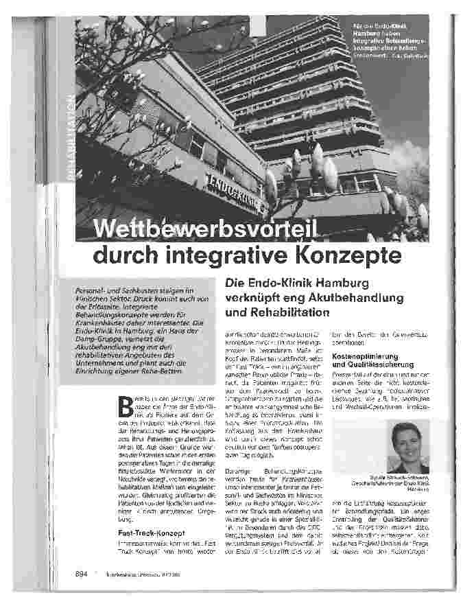 Vorschauseite 1: Wettbewerbsvorteil durch integrative Konzepte