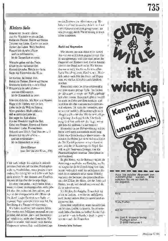 Vorschauseite 3: Beziehungs-Waisen