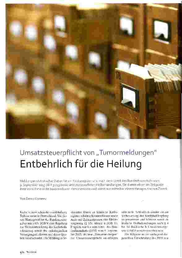 Vorschauseite 1: Entbehrlich für die Heilung