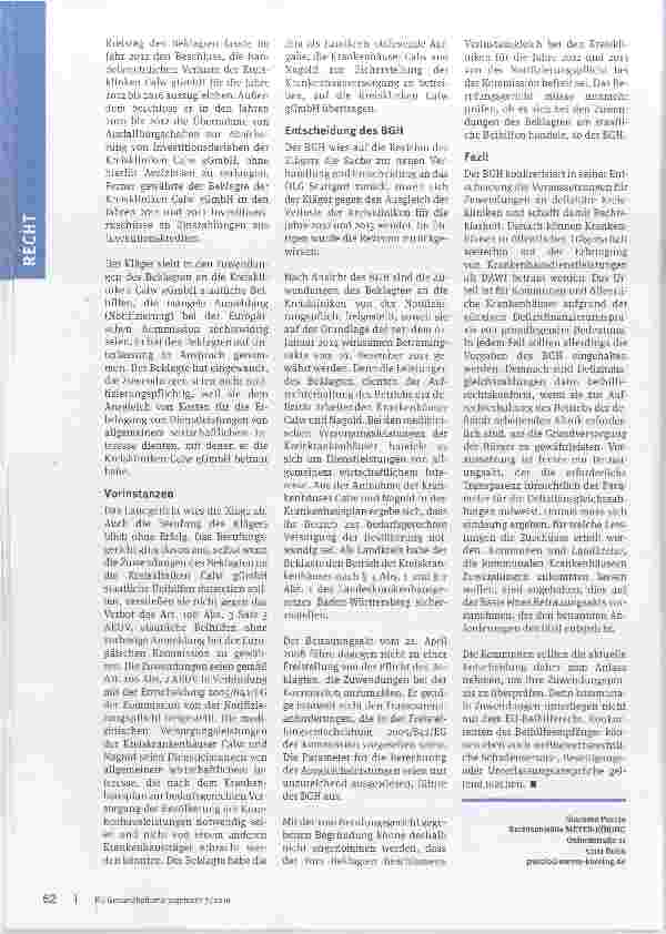 Vorschauseite 2: Grundversorgungder Bürger muss gewährleistet sein