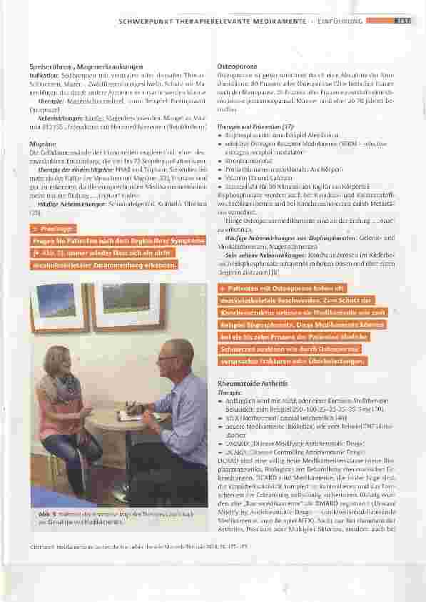 Vorschauseite 5: Medikamente im Kontext der Manuellen Therapie