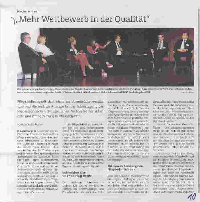 Vorschauseite 1: Mehr Wettbewerb in der Qualität