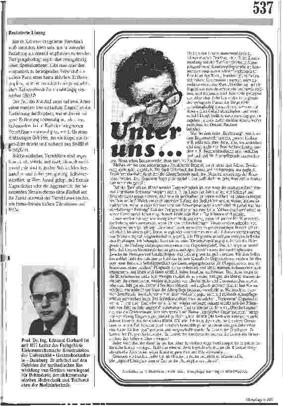 Vorschauseite 2: Magnetisch bestätiger Katheterverschluß