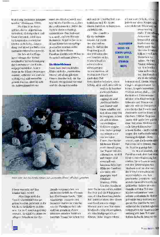 Vorschauseite 3: Tod und Sterben bei Kindern
