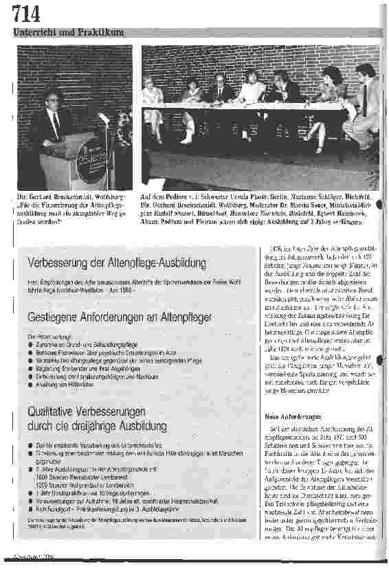 Vorschauseite 2: Ausbildung zu Boten Gottes 25 Jahre Altenpflegeschule im Ev. Johanneswerk, Bielefeld
