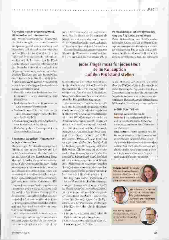 Vorschauseite 4: Den Herausforderungen strategisch begegnen