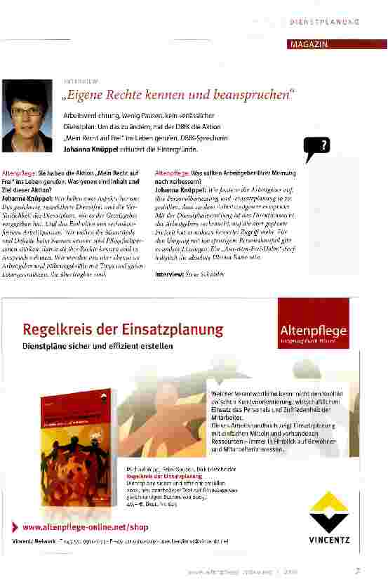 Vorschauseite 2: Sieben Tage durcharbeiten?