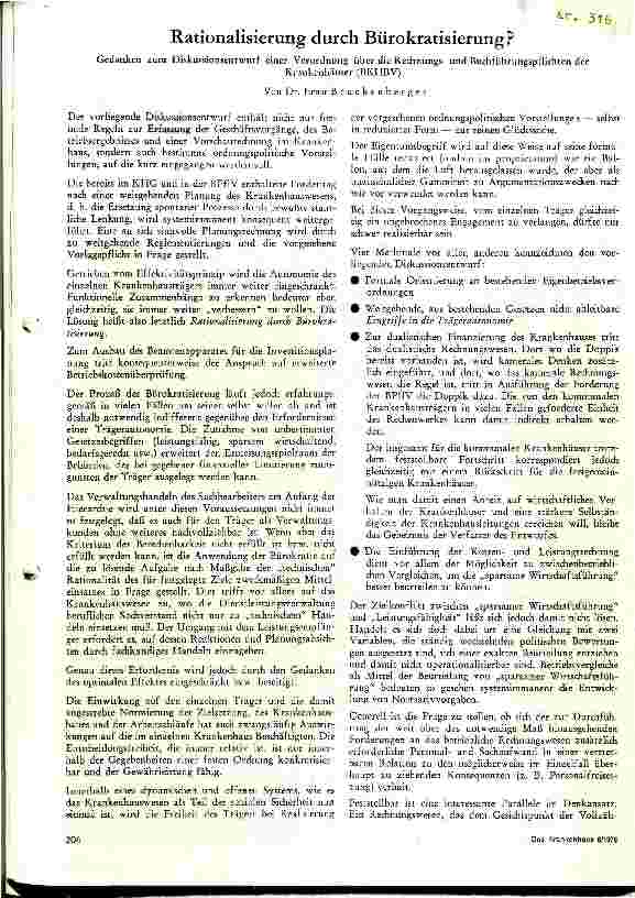 Vorschauseite 1: Rationalisierung durch Bürokratiesierung