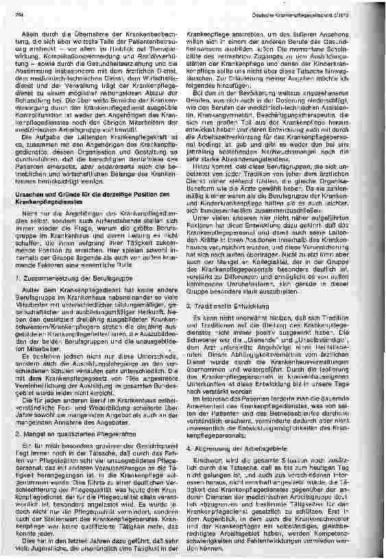 Vorschauseite 2: Die Stellung der Pflegediensleitung
