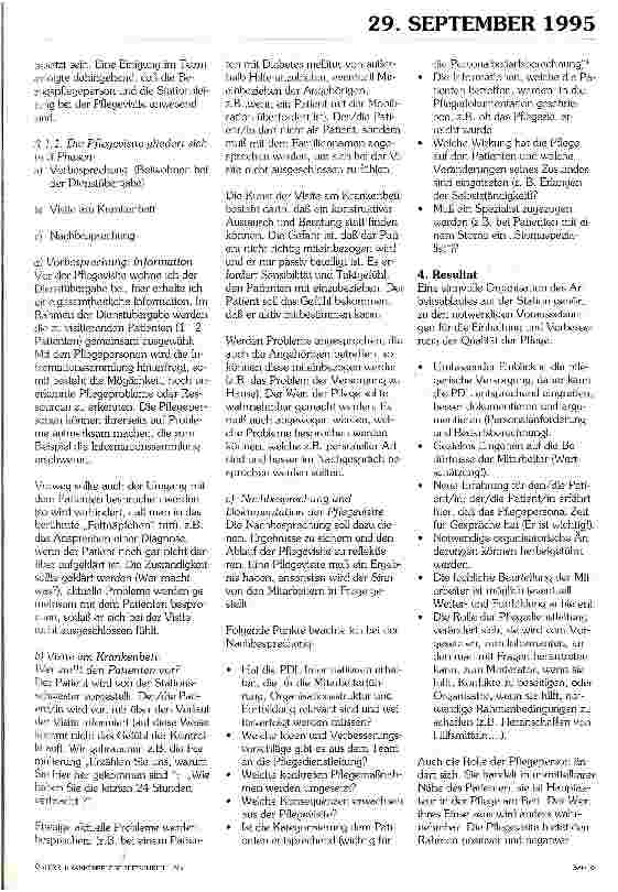 Vorschauseite 2: Pflegevisite als Instrument zur Qualitätssicherung