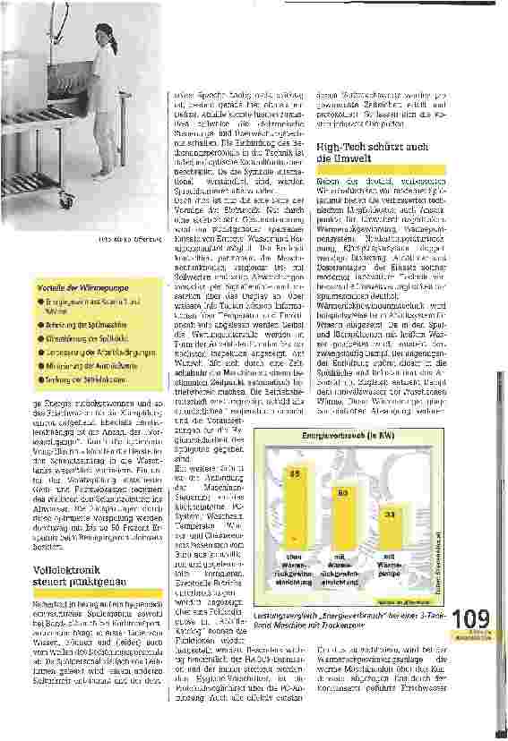 Vorschauseite 2: Technik o. k. ? Schmutz ade! Moderne Spültechnik in der Großküche ist wirtschaftlich und umwelterträglich