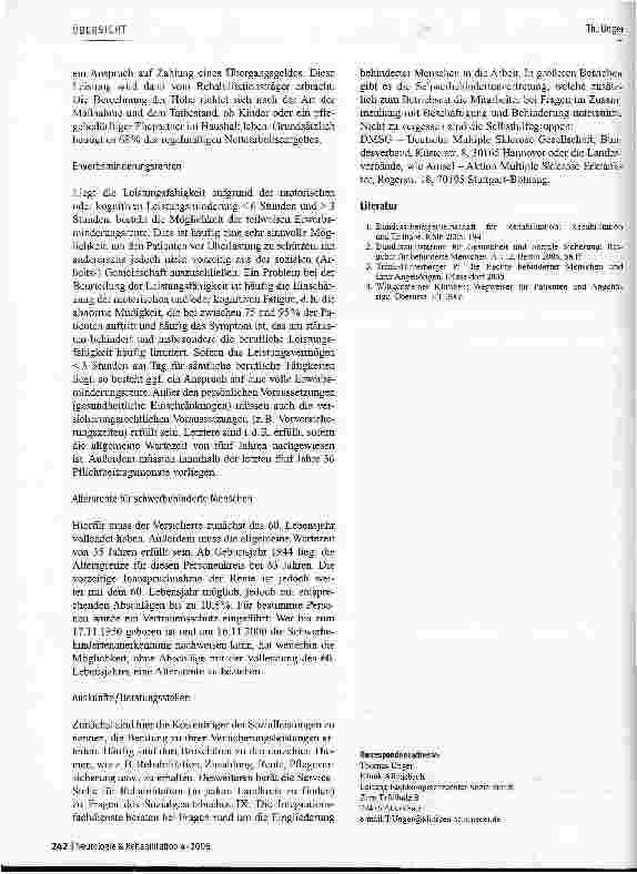 Vorschauseite 4: Versicherungsrechtliche und sozialmedizinische Fragestellungen