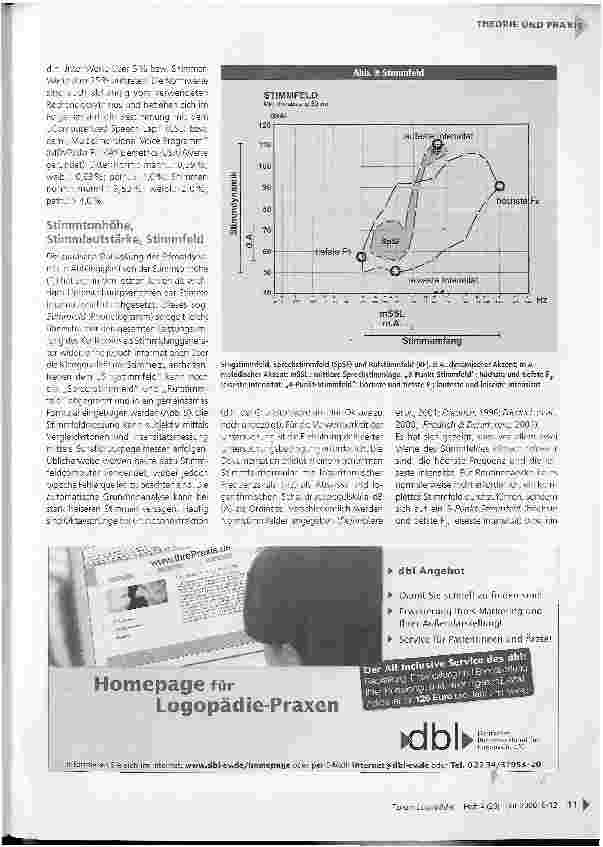 Vorschauseite 6: Basisprotokoll für die Stimmdiagnostik -Richtlinien der European Laryngological Society (ELS)